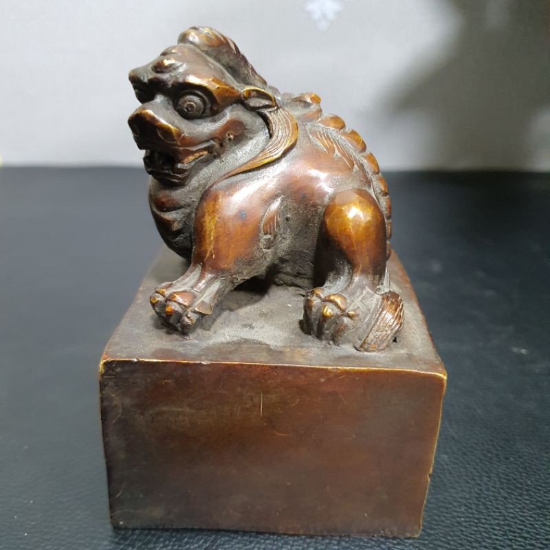 Ấn tỳ hưu bằng đồng phong thủy sưu tầm chiêu tài lộc mang lại may mắn cho gia chủ