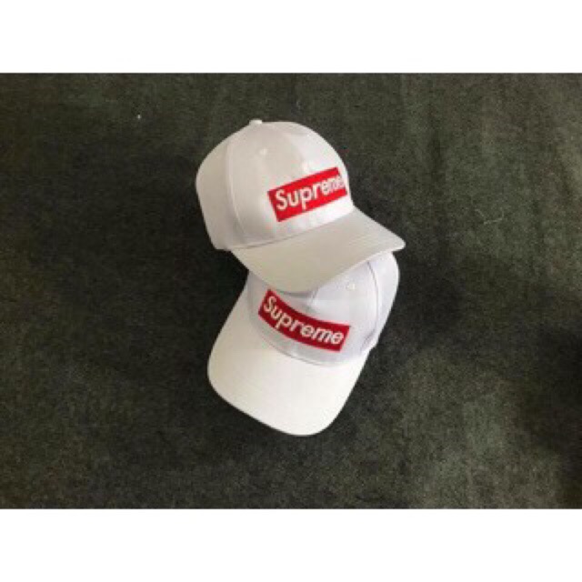 Combo mũ lưỡi trai supereme và trơn