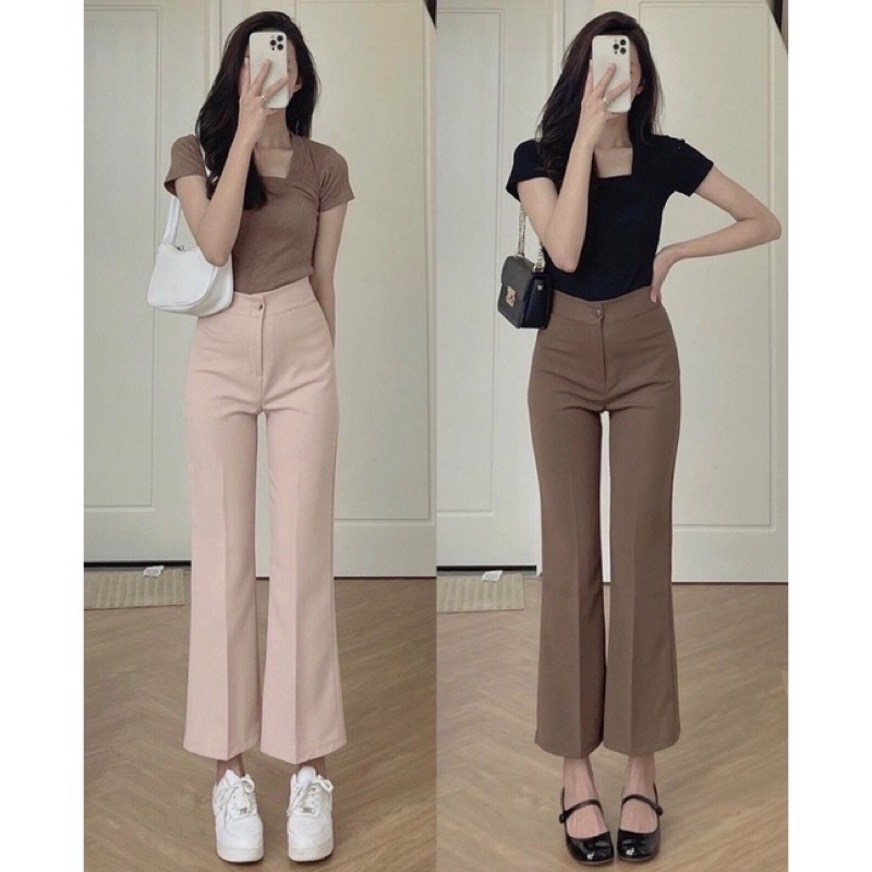 Quần ống vẩy nữ tôn dáng