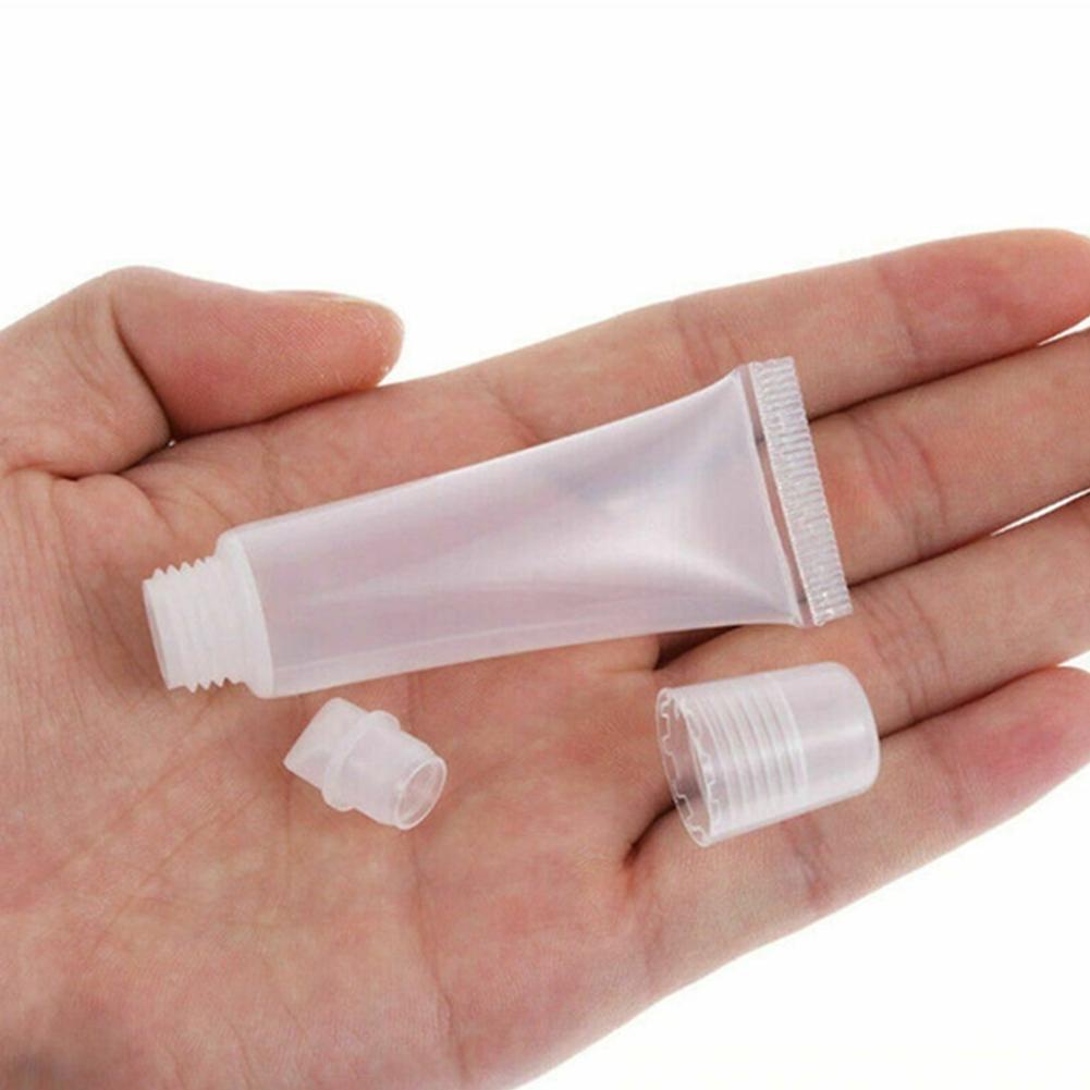 Tuýp Son Rỗng 10/15Ml Mềm Trong Suốt Kèm Phễu Tiện Dụng L8S0