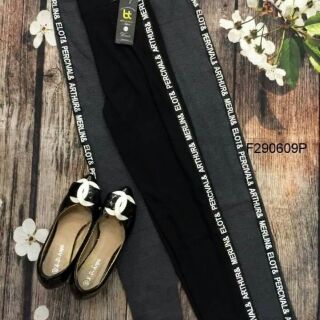 Quần leging chạy chữ ka