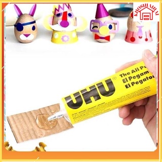 [khosihaihai] [Freeship] Keo UHU/UFO 35ml -Dán Vải,gỗ,keo đa năng