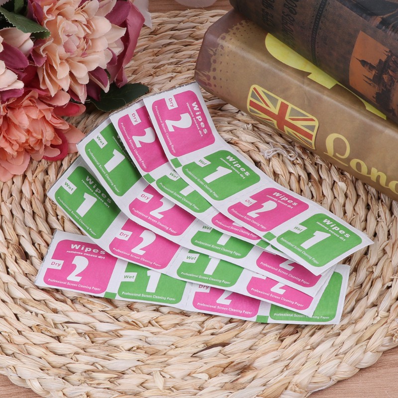 Set 10 Khăn Vải Lau Màn Hình Ống Kính Máy Ảnh