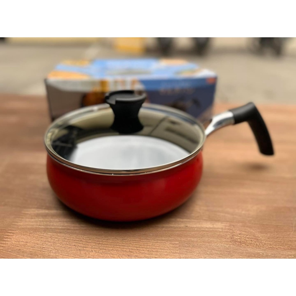 Chảo lẩu 24cm sâu lòng thành cao DCM Nhật Bản