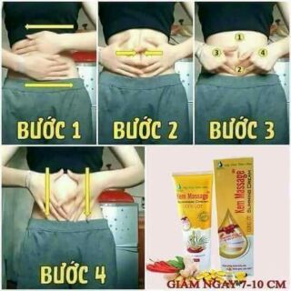 Kem massage tan mỡ