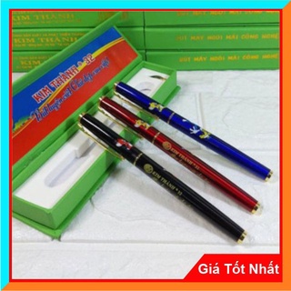 Bút Máy Kim Thành 32,Bút Máy Luyện Chữ Đẹp -Ngòi Mài,Tạo Nét Thanh,Nét Đậm - Viết Êm,Không Mỏi Tay,Bơm Mực Dễ