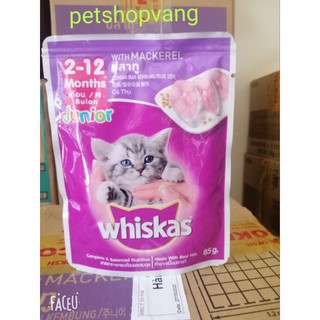 pate mèo con whiskas 85g