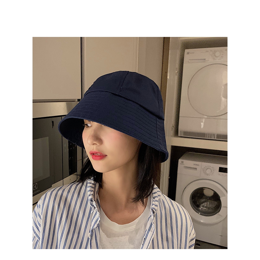 Mũ tai bèo mỏng màu đen thời trang Nhật Bản