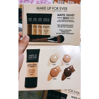 [ Make Up For Ever ]KEM NỀN MATTE VELVET SKIN FULL COVERAGE FOUNDATION