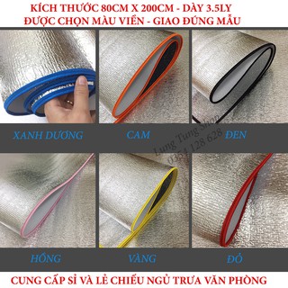 [ 80CM X 200CM ] Chiếu ngủ trưa văn phòng cá nhân ( chọn màu )