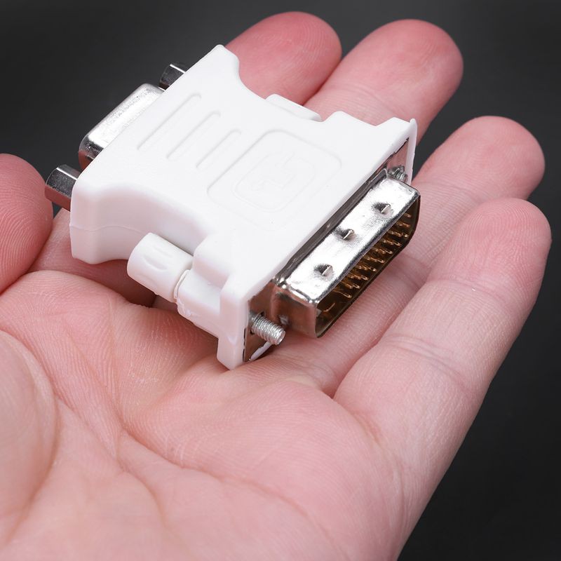 DVI male adapter (DVI - D 24 1) to female VGA (15-pin)