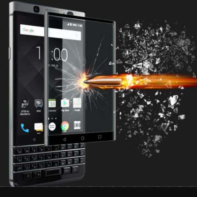 Dán kính Full màn 4D cho Blackberry KeyOne - chống va đập