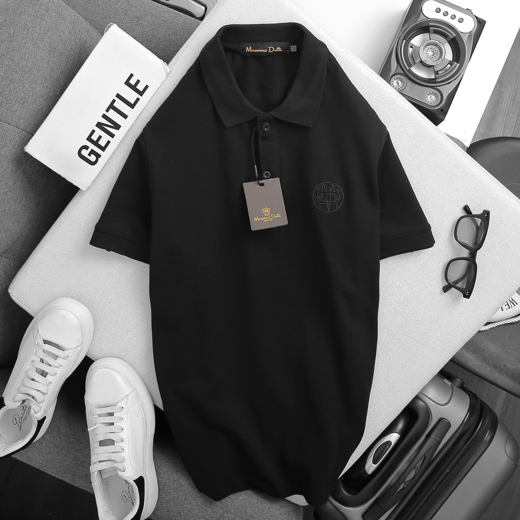 Áo Polo Nam Massimo Dutti Có Cổ Cao Cấp Dòng Gai Milang | BigBuy360 - bigbuy360.vn