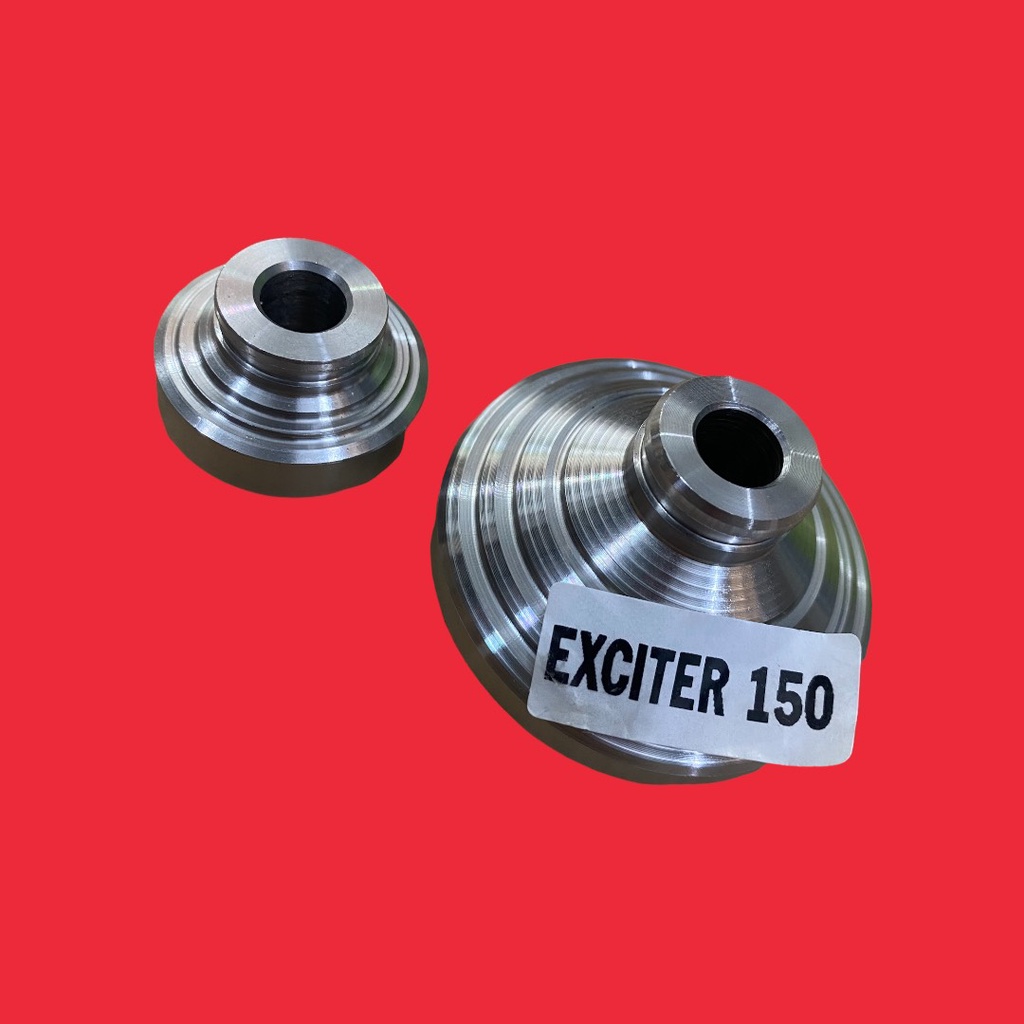 CHỤP CÓC EX 150, CỤC CANH BÁNH TRƯỚC EXCITER 150 / 155 INOX 304 LẮP NHƯ ZIN- PHỤ KIỆN EXCITER 150