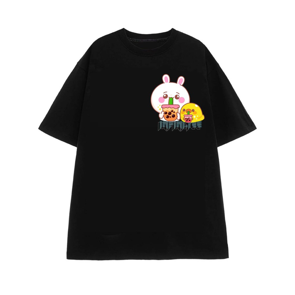 Áo thun INFINITEE Fni0144, Thun 100% Cotton - form rộng Unisex.