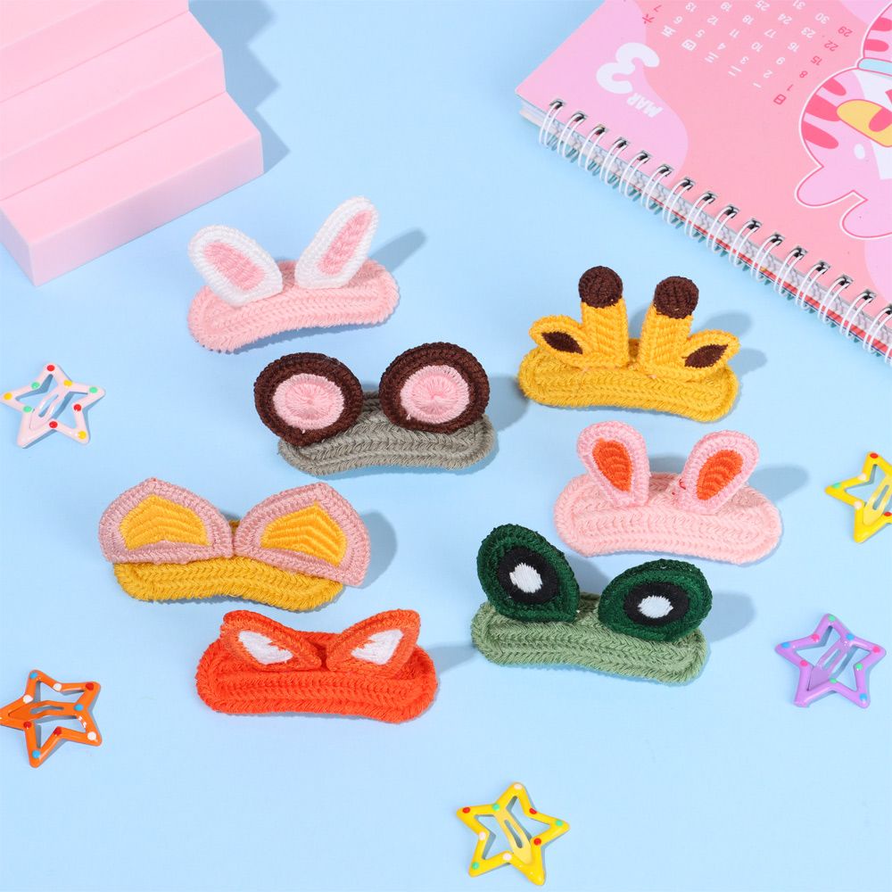 Kẹp tóc phối tai động vật hoạt hình ba chiều dễ thương dành cho nữ