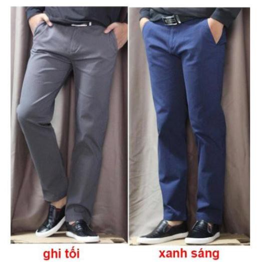 [KAKI CÔNG SỞ]Quần Kaki nam dài ,quần dài nam,quần vải thô,quần khaki chất cực đẹp, mịn, mềm, thoáng mát