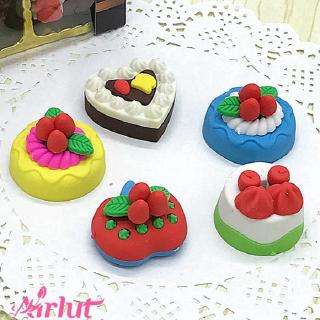 Set 5 cục gôm tẩy bút chì hình bánh kem xinh xắn