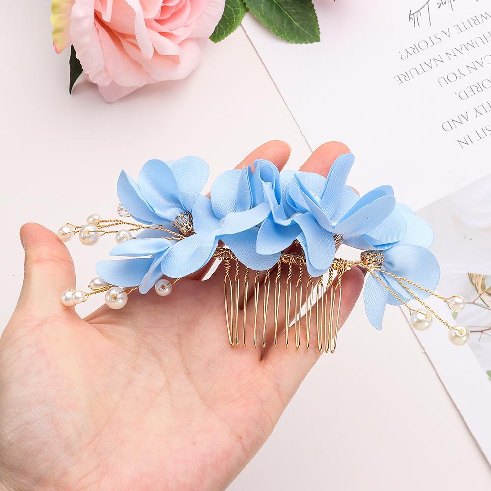 Lược Cài Tóc Đính Đá Thời Trang Dành Cho Cô Dâu