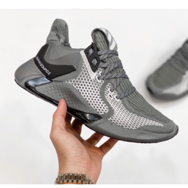 Giày thể thao sneaker Alphabounce Shoes 2020 mầu xám pha đen chất lượng mềm mịn siêu nhẹ
