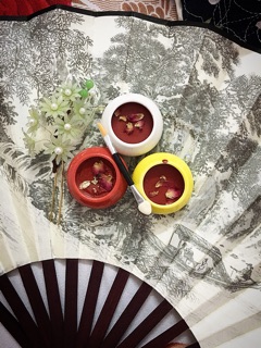 Son cổ trang handmade