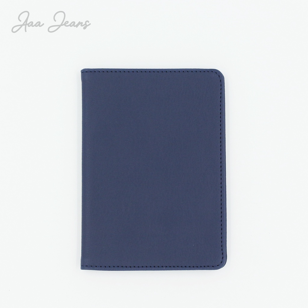 Ví Đựng Hộ Chiếu Passport Holder Basic Da PU Aaa Jeans