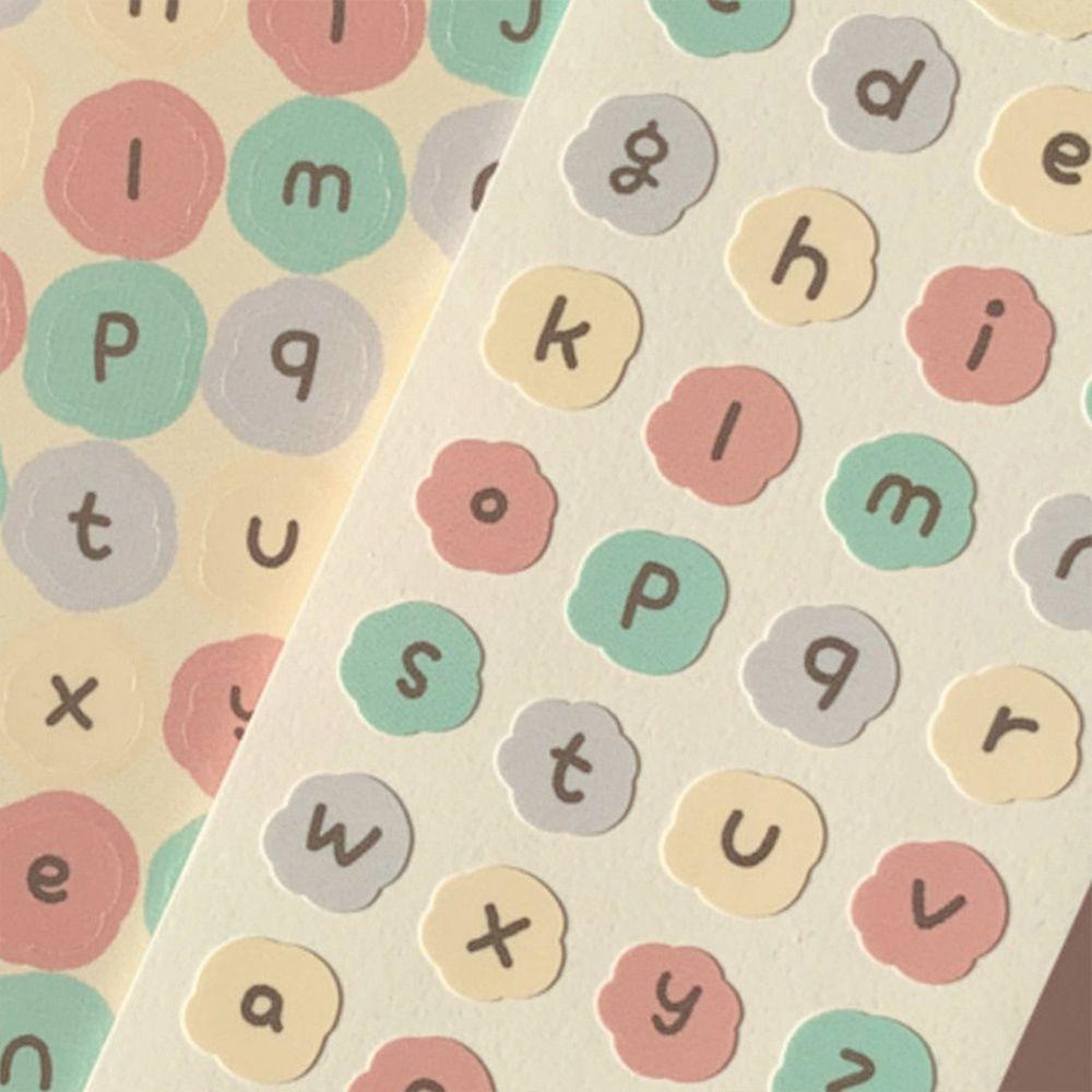 UUMIR Bảng chữ cái dán thủ công mỹ nghệ scrapbooking diy journal self adhesive