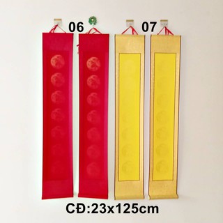 Bộ câu đối 7 chữ các mầu