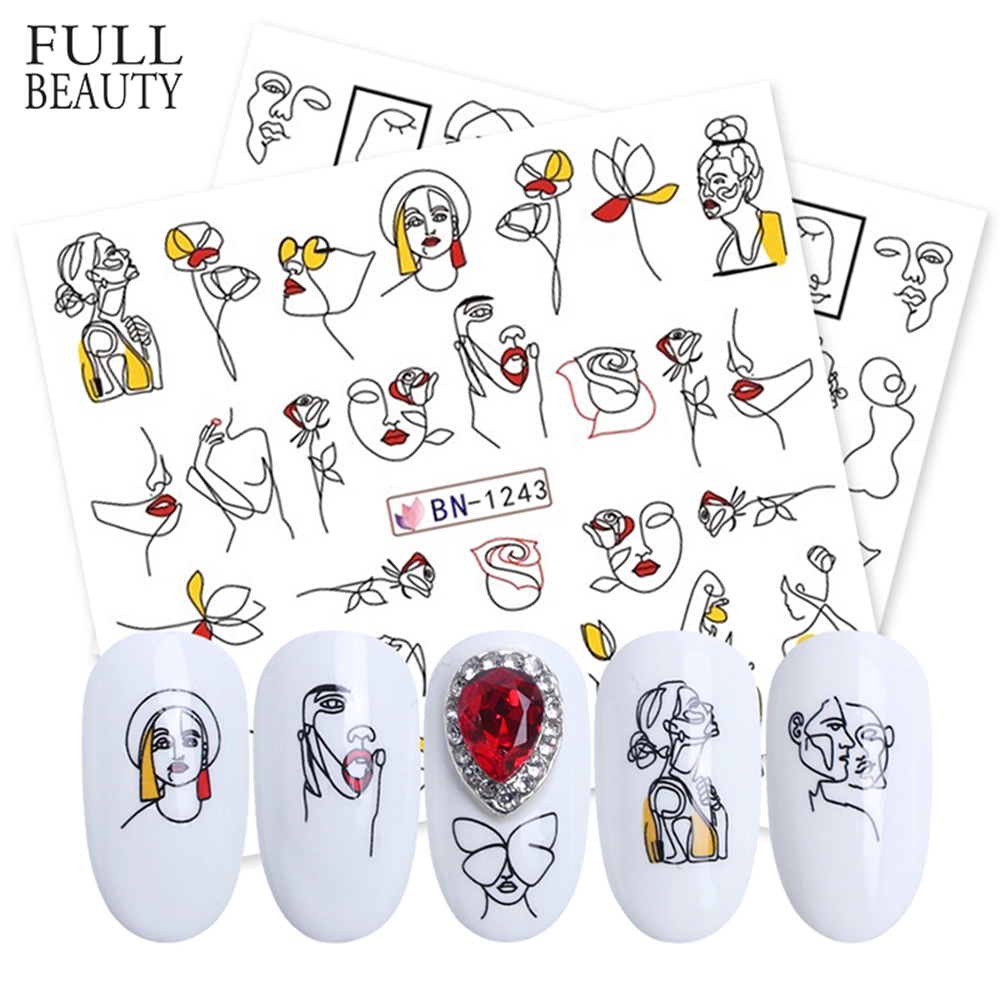 Tấm hình dán trang trí móng tay 3D diy