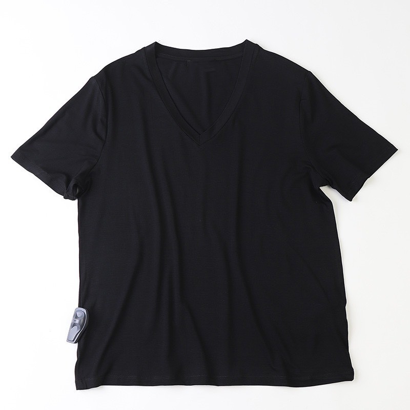 ÁO PHÔNG NỮ CỔ TIM  CHẤT COTTON GIẤY SIÊU MÁT (KÈM HÌNH THẬT) | BigBuy360 - bigbuy360.vn