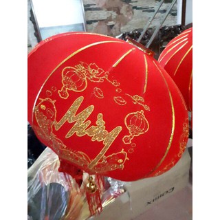 ĐÈN LỒNG NHUNG ĐỎ TREO TẾT ( ĐỦ KÍCH THƯỚC 40-60-80-100CM)