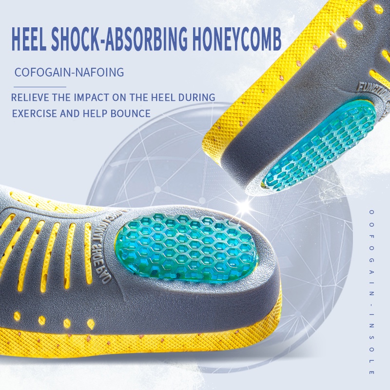 Miếng đệm gel lót giày NAFOING hỗ trợ cải thiện chân bẹt