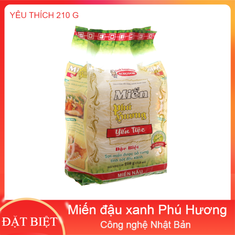 Miến đậu xanh Phú Hương Yến Tiệc 210G