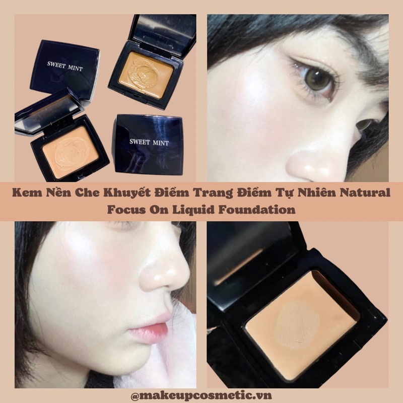 Kem Nền Trang Điểm Tự Nhiên 🌟 Natural Focus On Liquid Foundation 🌟