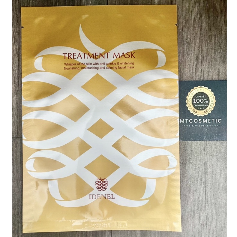 Mặt nạ tế bào gốc Idenel - 1 Miếng - Tăng cường độ ẩm, tạo độ căng bóng trên da - hỗ trợ Vi kim, lăn kim, peel
