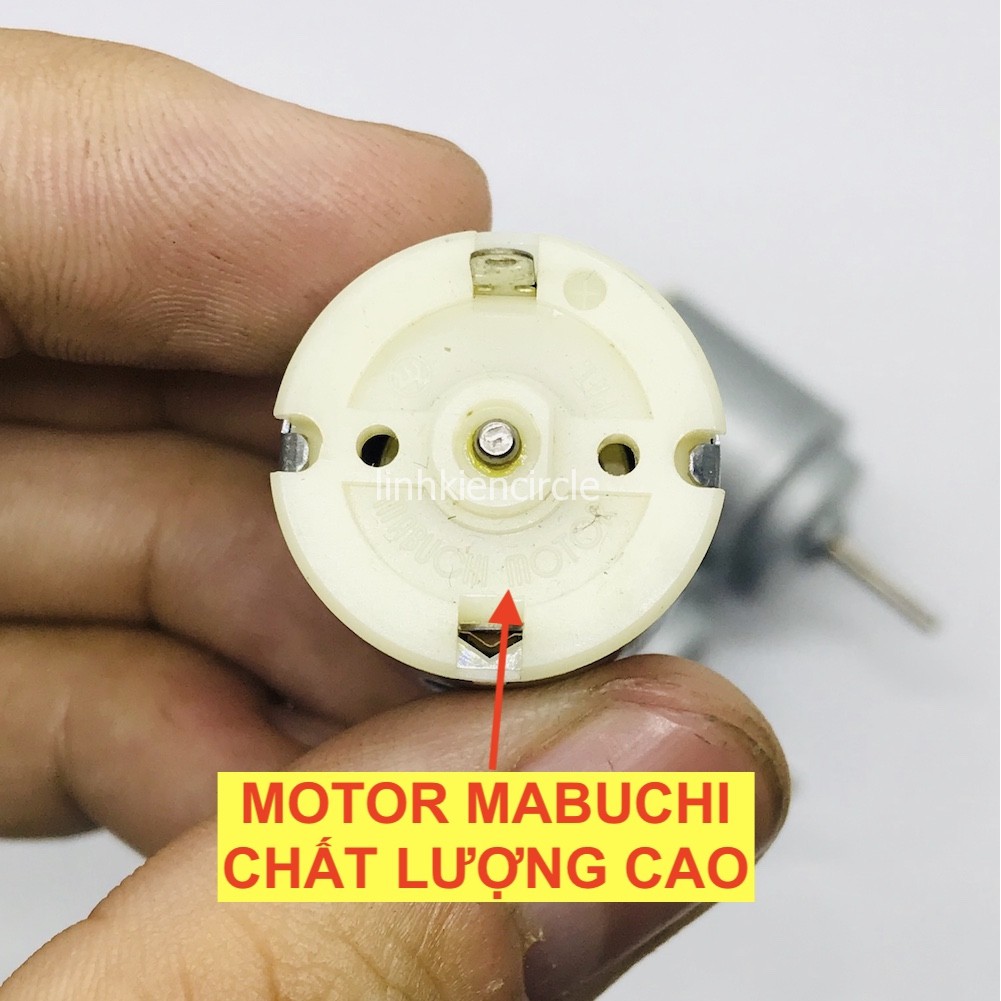 Bộ 2 động cơ motor mô tơ mini DC 3V-6V - Phiên Bản Mới 140 - LK0006-2