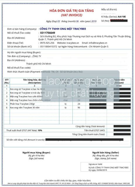 Keo Ong Xịt Chống Viêm Họng  - CHÍNH HÃNG TRACYBEE