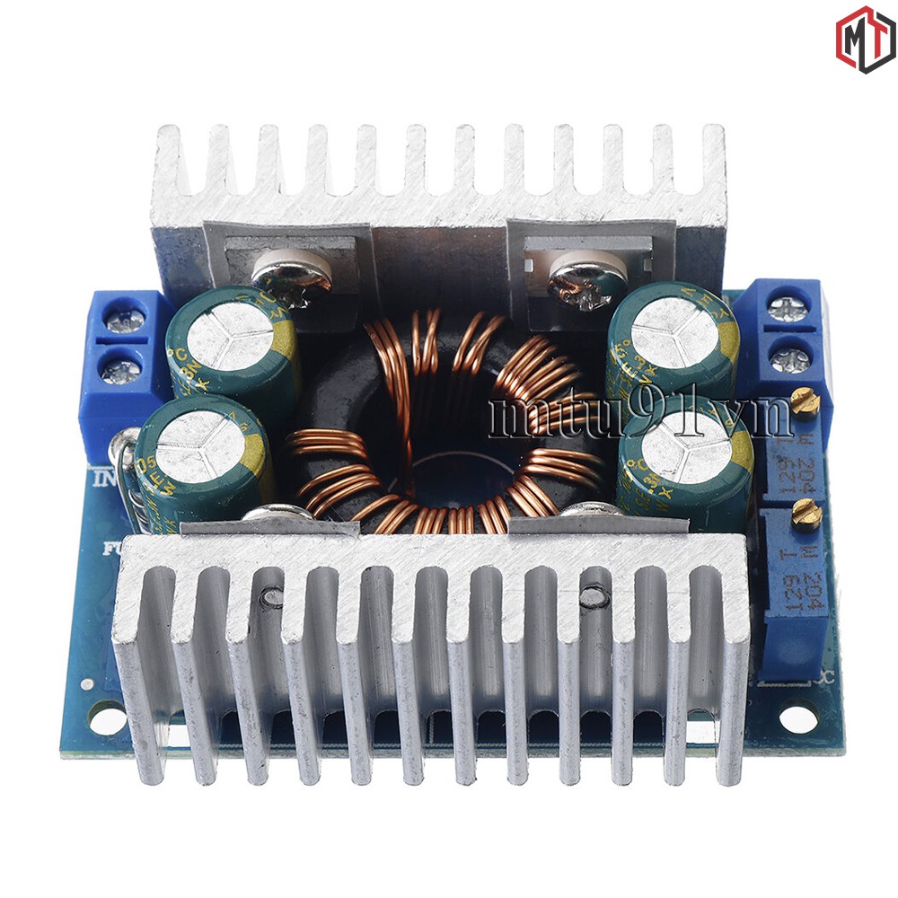 Mạch Buck - Boost tự động Tăng Giảm - Cố Định áp DC-DC 6-30V ra 1.25 -30V 8A