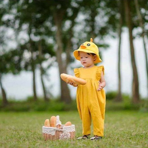 Jumsuit cho bé gái, thoáng mát, phong cách, kiểu dáng thời trang