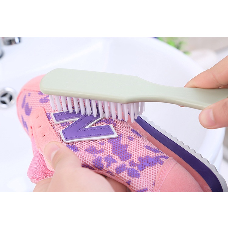 Bàn Chải Giặt Giày Bằng Nhựa Lông Mềm Cỡ Nhỏ, Bàn Chải Cọ Dép Đa Năng Tiện Lợi 88329