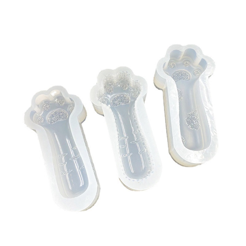 Khuôn Silicone Làm Nến Hình Chân Mèo Độc Đáo
