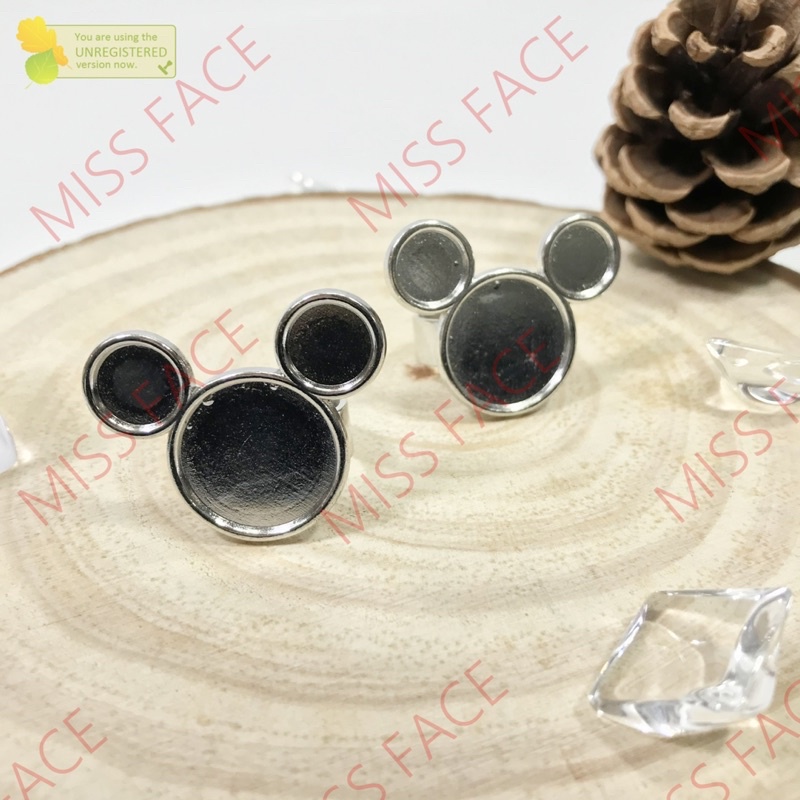 Nhẫn để màu pha màu nail