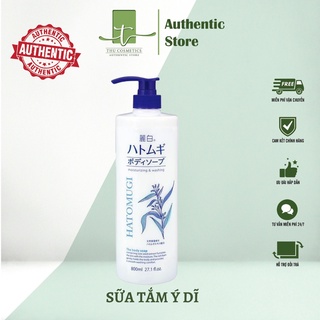 Sữa tắm trắng da hatomugi hạt ý dĩ 800ml