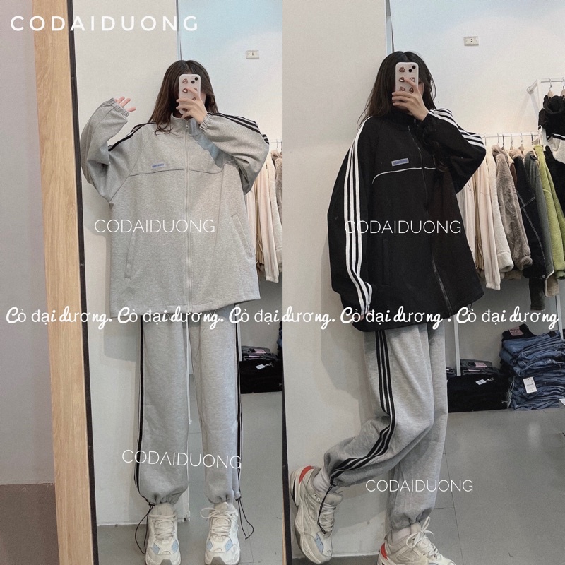 áo khoác nỉ tay vạch ADDICTION | BigBuy360 - bigbuy360.vn