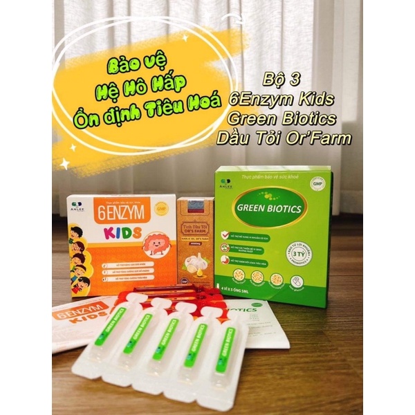 6enzym kids tăng đề kháng ăn ngon và ngủ sâu giấc