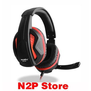 Tai nghe chụp tai Game Net Soundmax AH-314 (Hãng phân phối chính thức)