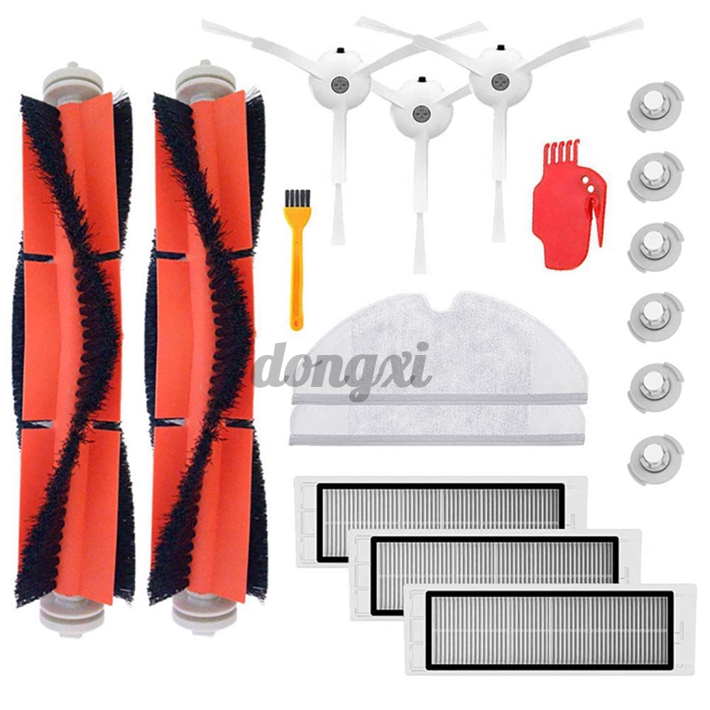 Set 18 Phụ Tùng Thay Thế Cho Robot Hút Bụi Xiaomi Mi Robot Roborock S50 S51