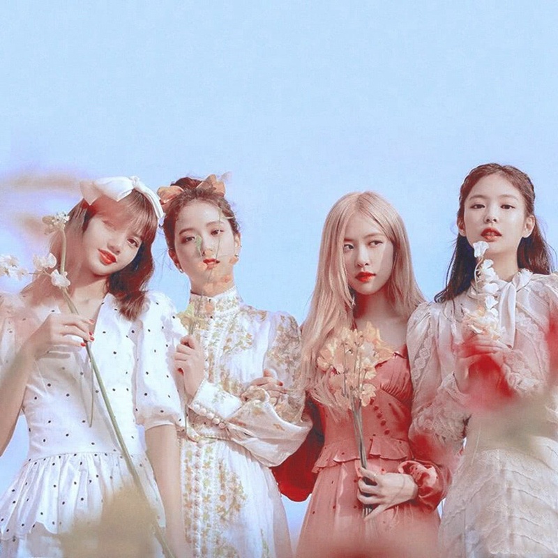 Tranh Đính Đá Tự Làm Hình Cô Gái BLACKPINK