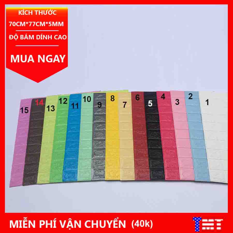Xốp Dán Tường 3D Giả Gạch - Sỉ Lẻ Giá Rẻ Tại Hà Nội Loại 5 mm | BigBuy360 - bigbuy360.vn