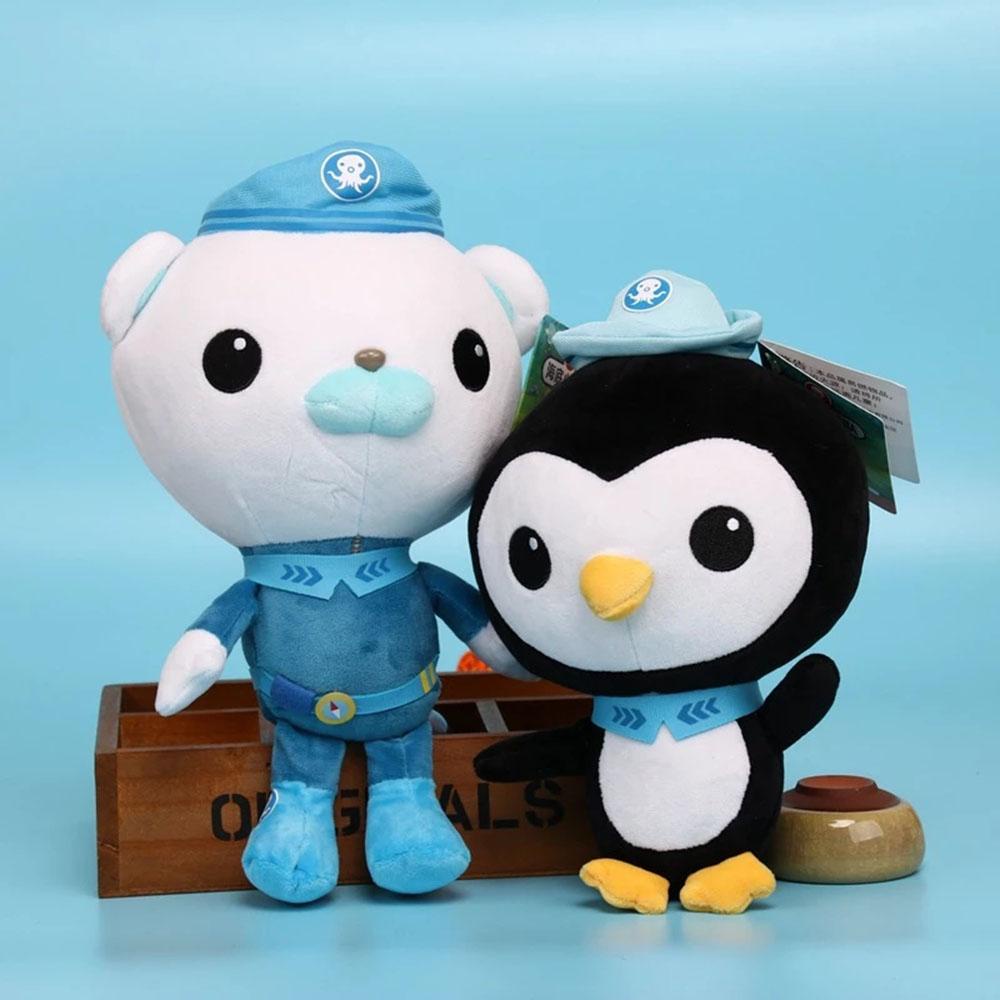 Búp Bê Nhồi Bông Octonauts 19Cm Họa Tiết Hoạt Hình Dễ Thương Cho Bé
